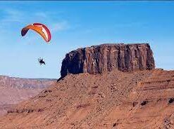 Ultralight Miniplane Paramotor